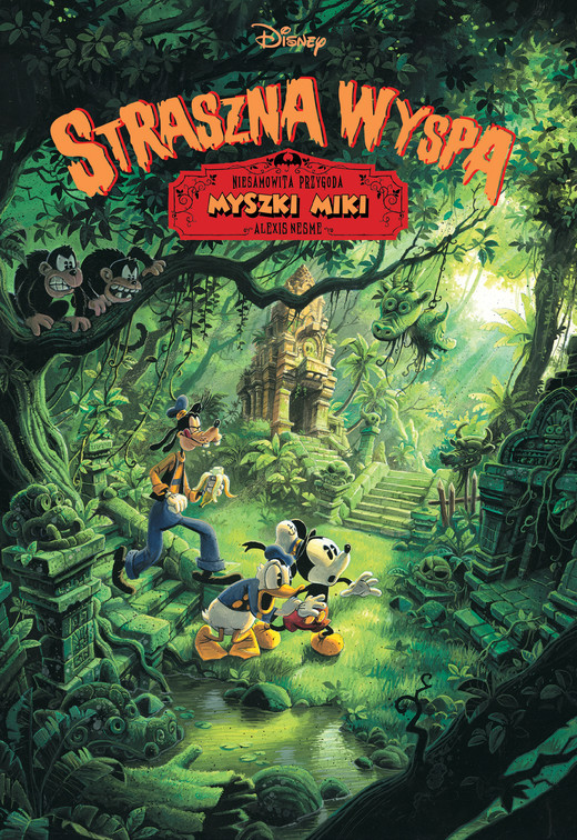 okładka Myszka Miki. Straszna Wyspa. Niesamowita przygoda Myszki Miki książka