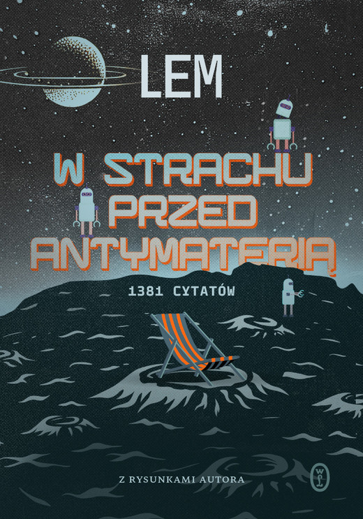 okładka W strachu przed antymaterią. 1381 cytatów książka | Stanisław Lem