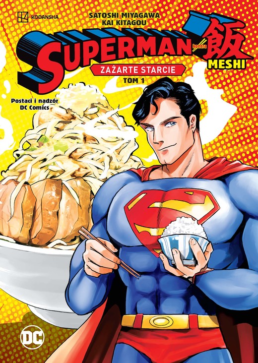 okładka Superman kontra Meshi. Zażarte starcie. Tom 1 książka