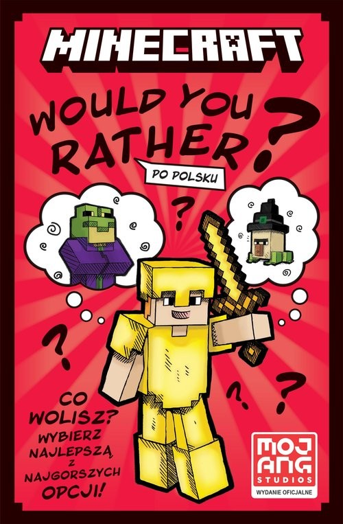 okładka Minecraft Would you rather? Edycja polska książka | Thomas McBrien