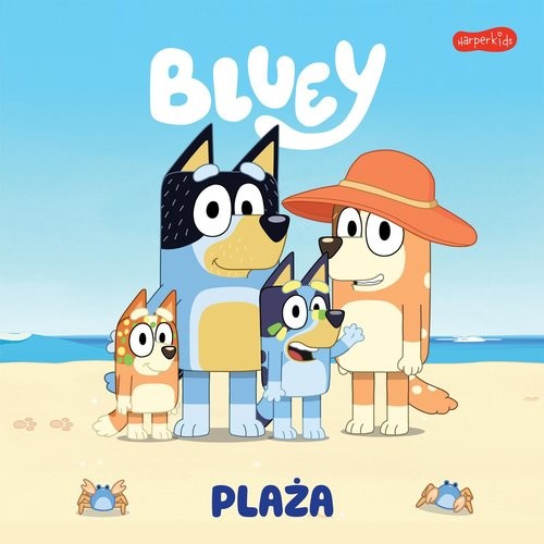 okładka Bluey. Plaża. Moja czytanka książka