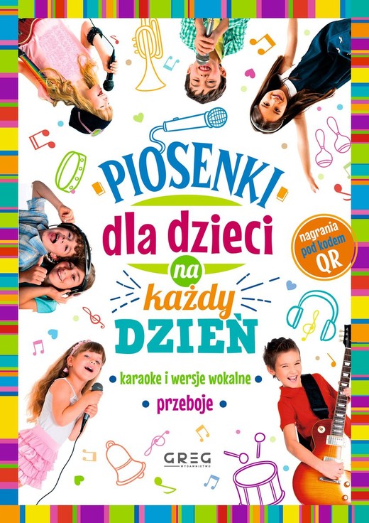 okładka Piosenki dla dzieci na każdy dzień książka