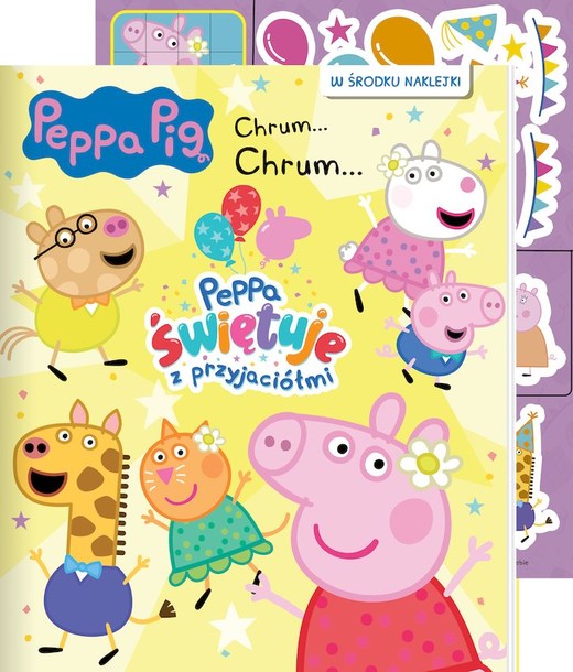 okładka Peppa Pig. Chrum... chrum Część 86 książka