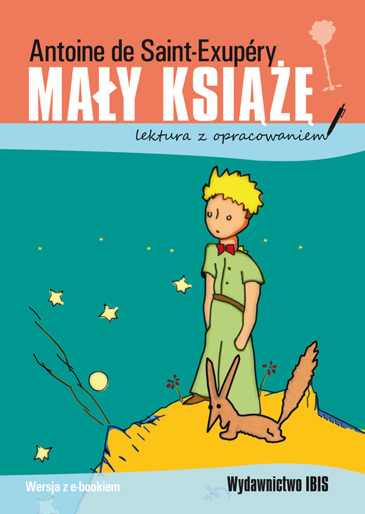 okładka Mały Książę lektura z opracowaniem książka | Antoine de Saint-Exupéry