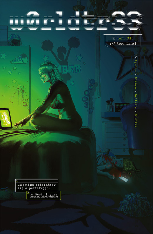 okładka W0rldtre33 tom 1 książka