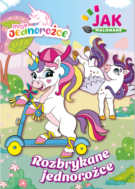 okładka Moje Jednorożce Jak malowane Część 1 książka