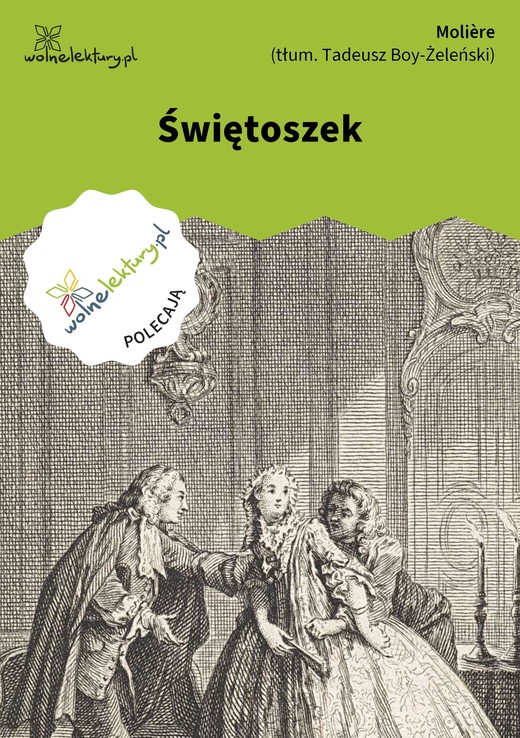 okładka Świętoszek ebook | epub, mobi | Molier (Molière)