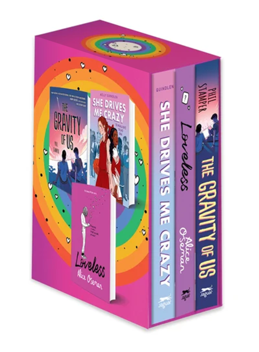 okładka Pakiet LGBTQ+ Loveles/ Gravity of Us / She Drives Me Crazy książka