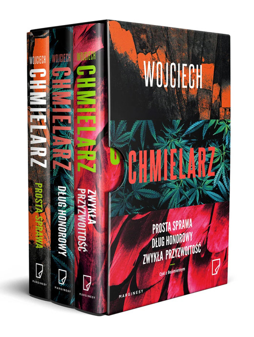 okładka Pakiet Zwykła przyzwoitość / Dług honorowy / Prosta sprawa książka | Wojciech Chmielarz