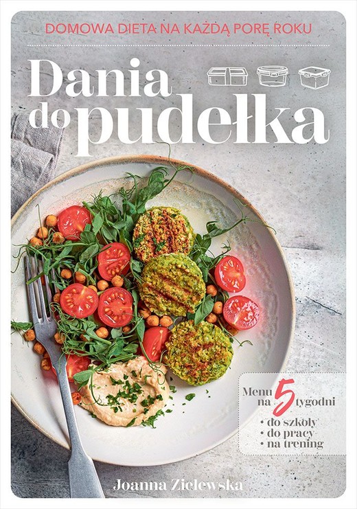okładka Dania do pudełka Domowa dieta na każdą porę roku książka | Joanna Zielewska