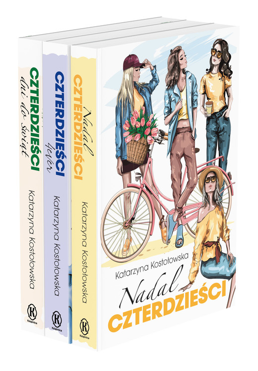 okładka Nadal czterdzieści / Czterdzieści 4ever / Czterdzieści dni do świąt Pakiet książka