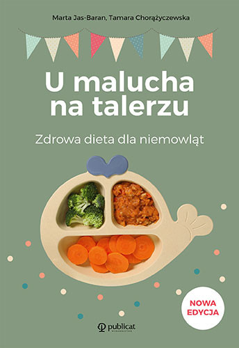 okładka U malucha na talerzu. Zdrowa dieta dla niemowląt książka