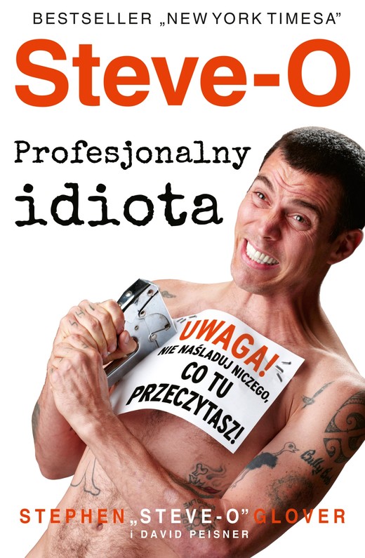 okładka Steve-O. Profesjonalny idiota książka