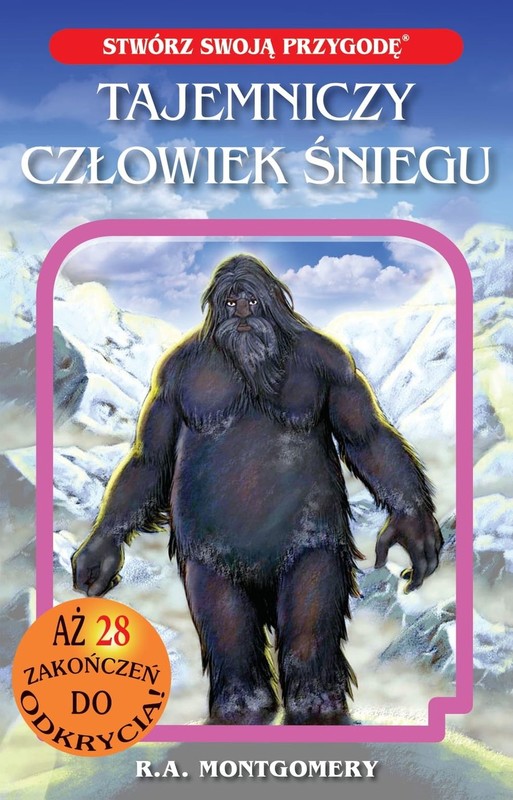 okładka Tajemniczy człowiek śniegu. Stwórz swoją historię tom 3 książka