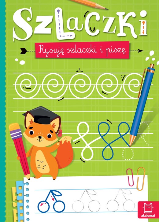 okładka Szlaczki  Rysuję szlaczki i piszę książka