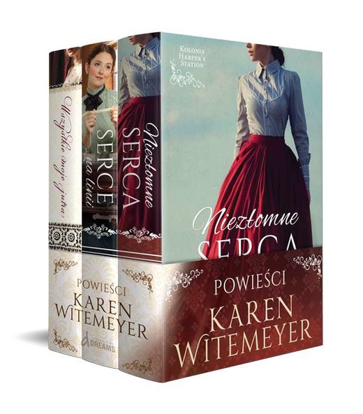 okładka Niezłomne serca / Serce na linii / Wszystkie moje jutra Pakiet książka | Karen Witemeyer