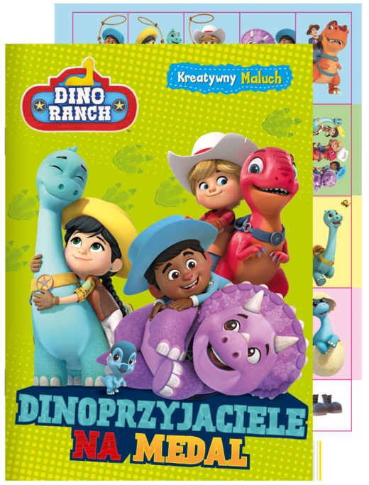 okładka Dino Ranch Kreatywny Maluch Część 1 książka | null null