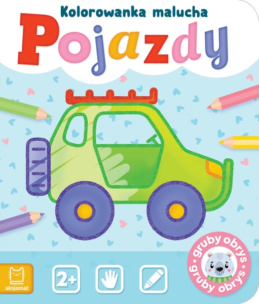 okładka Pojazdy. Kolorowanka malucha książka | Agnieszka Bator