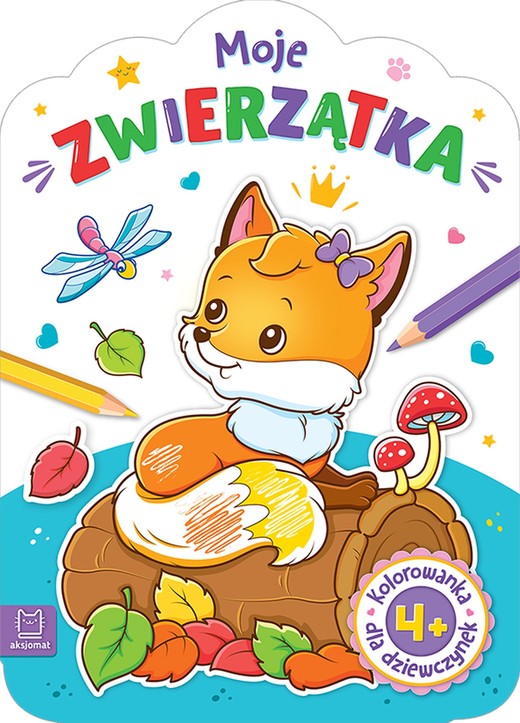 okładka Kolorowanka dla dziewczynek. Moje zwierzątka książka