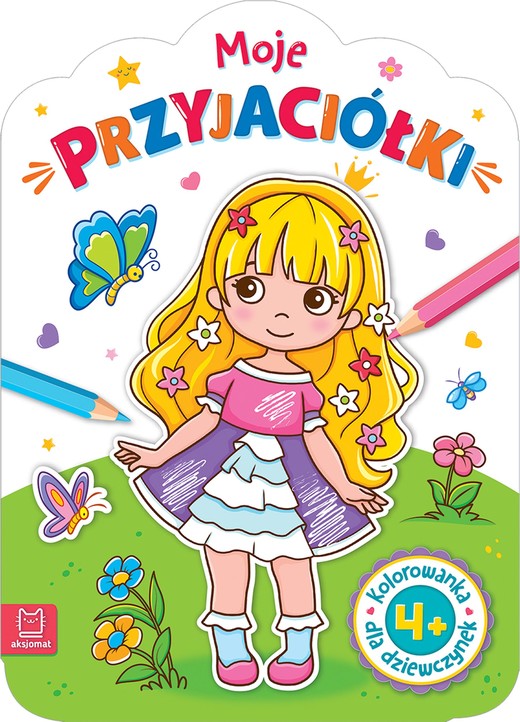 okładka Kolorowanka dla dziewczynek. Moje przyjaciółki książka