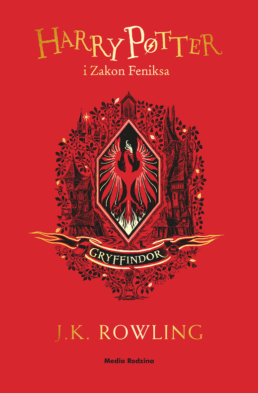 okładka Harry Potter i Zakon Feniksa (Gryffindor) książka