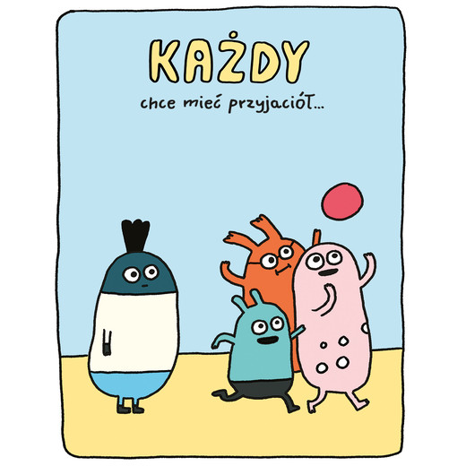 okładka Każdy z nas książka | Elise Gravel