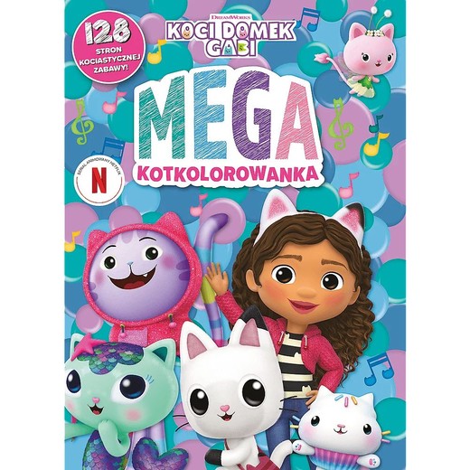 okładka Mega KOTkolorowanka. Koci Domek Gabi książka