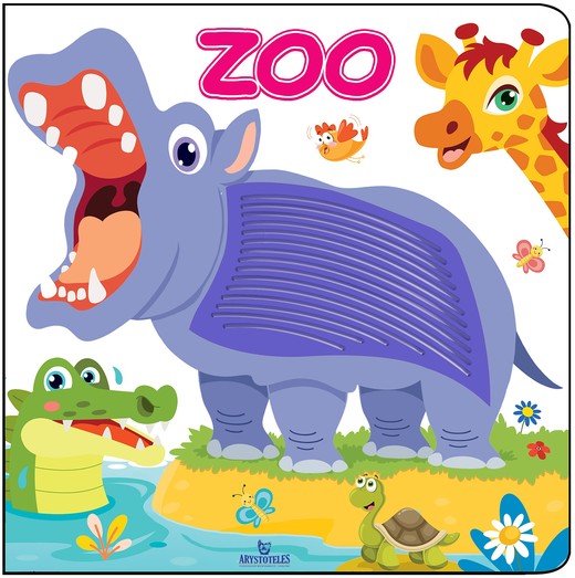 okładka ZOO. Książeczka sensoryczna książka | Jarek Żukowski