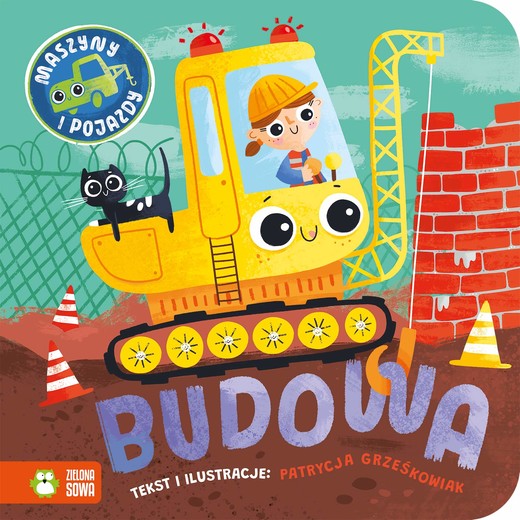 okładka Budowa. Maszyny i pojazdy książka | Patrycja Grześkowiak