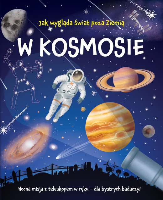 okładka W kosmosie. Nocna misja z teleskopem w ręku książka