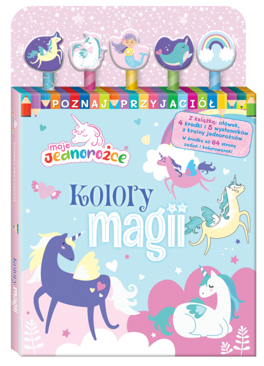 okładka Kolory magii. Moje Jednorożce. Poznaj przyjaciół książka