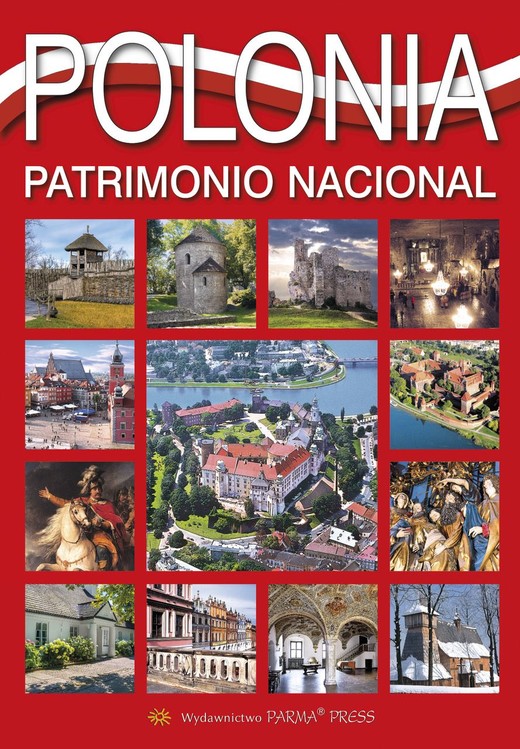 okładka Polska dziedzictwo narodowe wer. hiszpańska książka