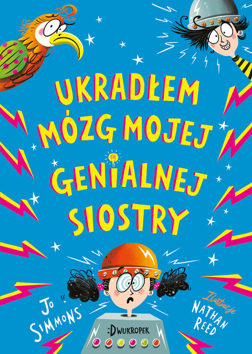 okładka Ukradłem mózg mojej genialnej siostry książka | Simmons Jo