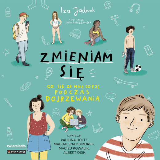 okładka Zmieniam się audiobook | MP3 | Iza Jąderek