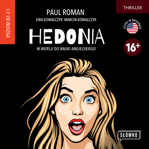 okładka Hedonia w wersji do nauki angielskiego audiobook | MP3 | Paul Roman