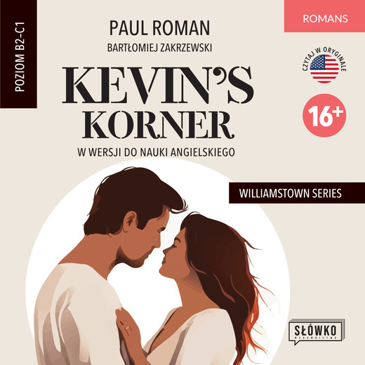 okładka Kevin's Korner w wersji do nauki angielskiego. Williamstown Series audiobook | MP3 | Paul Roman, Bartłomiej Zakrzewski