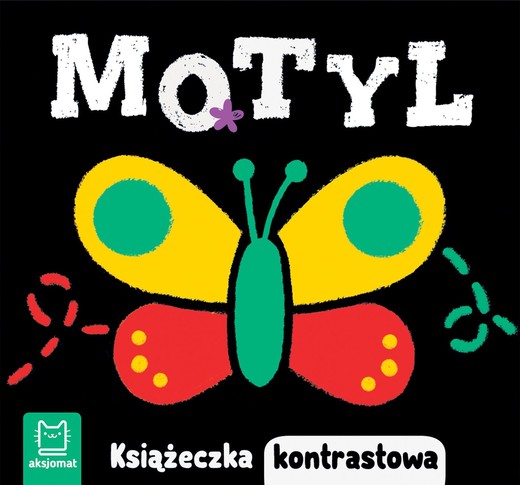 okładka Motyl. Książeczka kontrastowa książka