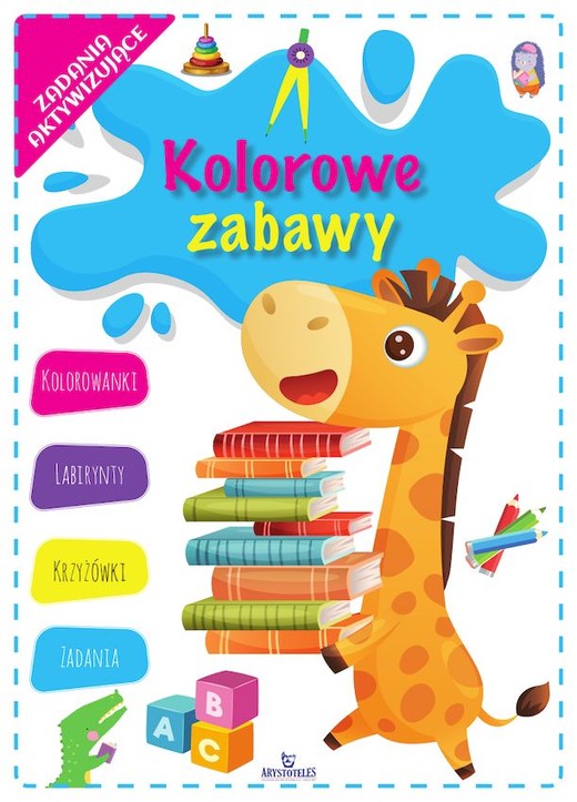 okładka Kolorowe zabawy książka