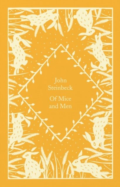 okładka Of Mice and Men wer. angielska książka | John Steinbeck