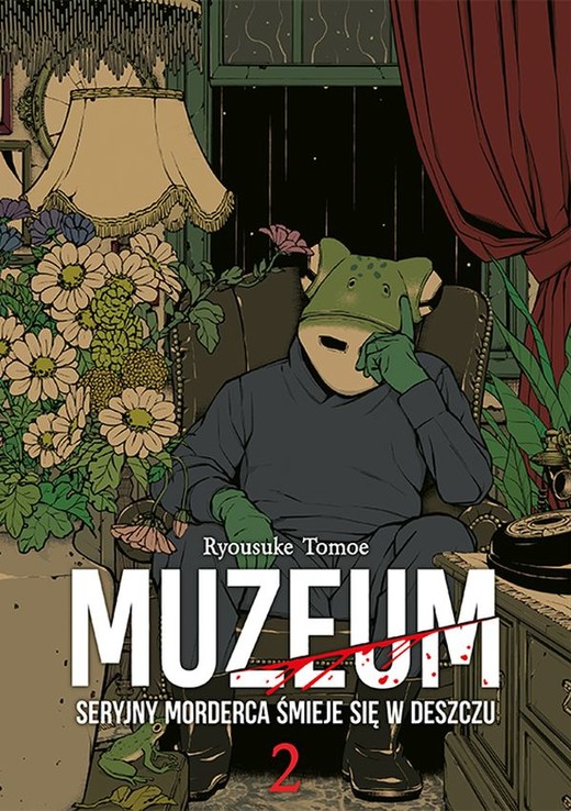 okładka Muzeum. Seryjny morderca śmieje się w deszczu. Tom 2 książka