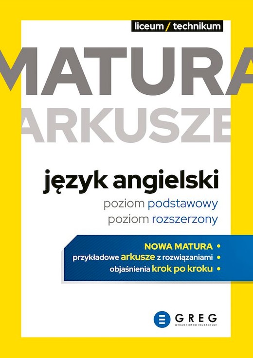 okładka Język angielski. Poziom podstawowy i rozszerzony. Arkusze książka | Bogusław Solecki