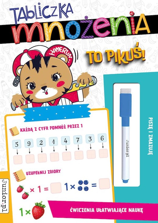 okładka Tabliczka mnożenia to pikuś! książka