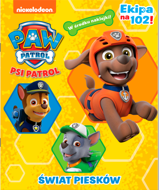 okładka Świat piesków. Psi Patrol. Activity z naklejkami książka