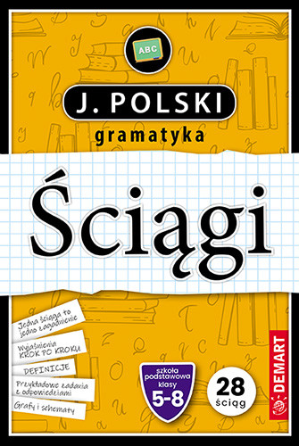 okładka Ściągi. J. Poski gramatyka. Klasy 5-8 książka