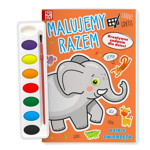 okładka Malujemy razem książka