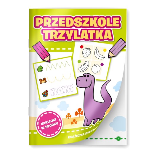 okładka Przedszkole trzylatka książka