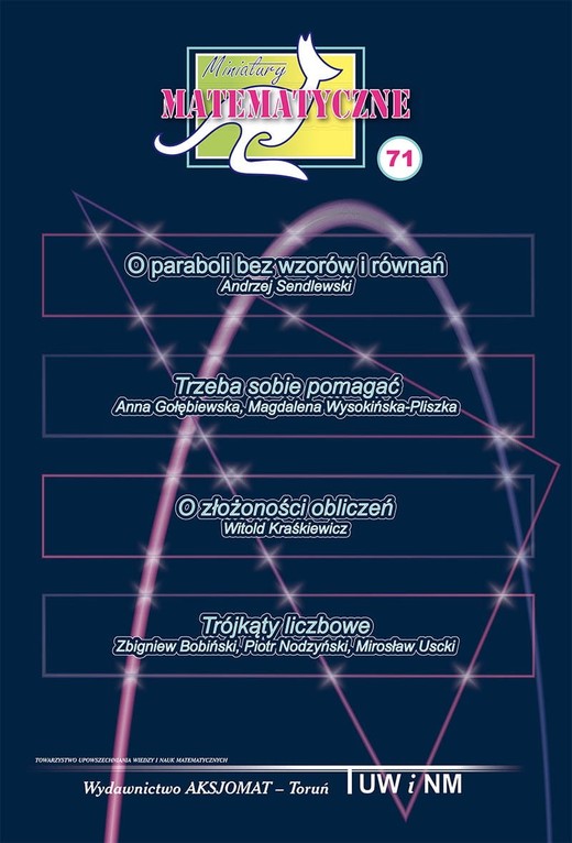 okładka Miniatury matematyczne 71 książka