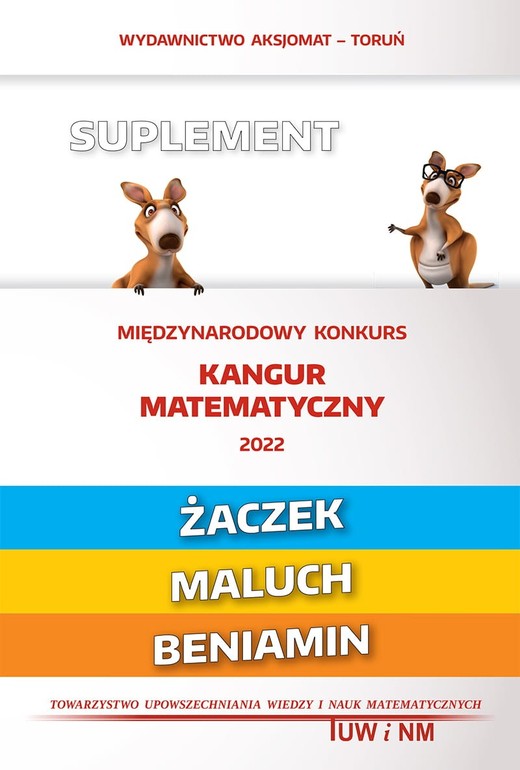 okładka Matematyka z wesołym kangurem 2022 Kangur 6 książka
