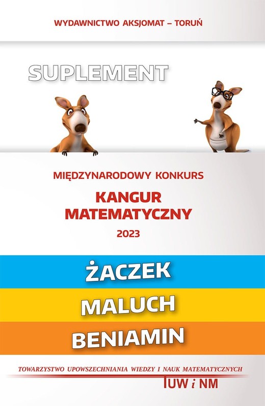 okładka Matematyka z wesołym kangurem 2023 Kangur 6 książka
