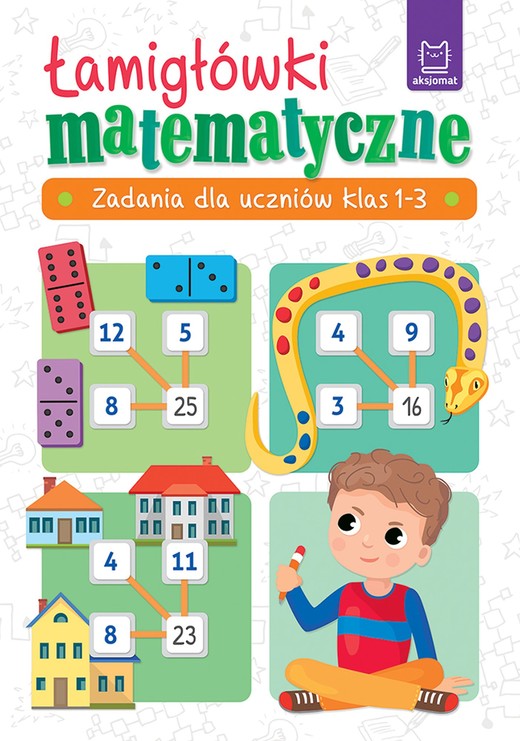 okładka Łamigłówki matematyczne. Zadania dla uczniów klas 1-3 książka | Beata Karlik